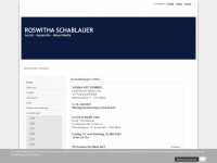 roswitha-schablauer.at Webseite Vorschau