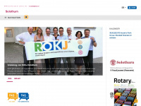 rotaract-solothurn.ch Webseite Vorschau