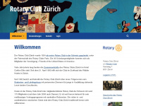 rotary-zuerich.ch Webseite Vorschau