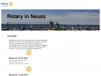 rotaryclub-neuss.de Webseite Vorschau