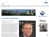 rotary-wil.ch Webseite Vorschau