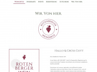rotenberger-weingaertle.de Webseite Vorschau