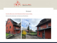 roteshaus-hallau.ch Webseite Vorschau