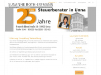 roth-erfmann-stb.de Webseite Vorschau