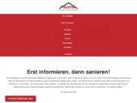 roth-dach.de Webseite Vorschau