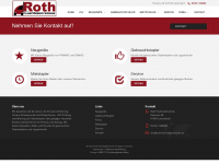 roth-flurfoerdertechnik.de Webseite Vorschau