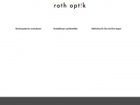 roth-optik.ch Webseite Vorschau