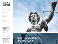 roth-ulbrich.de Webseite Vorschau