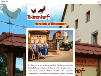 rothauracher-baerenhof.de Webseite Vorschau