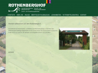 rothenberghof.de Webseite Vorschau