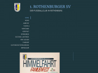rothenburgersv.de Webseite Vorschau