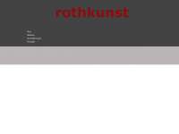 rothkunst.de Webseite Vorschau