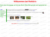 rothlin.ch Webseite Vorschau