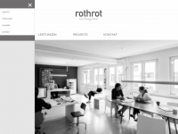 rothrot.de Webseite Vorschau