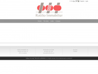 rotilio-immobilier.ch Webseite Vorschau