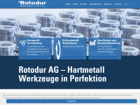 rotodur.ch Webseite Vorschau