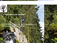 rottweiler-uhustein.de Webseite Vorschau