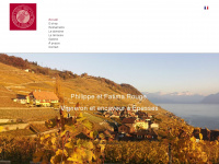 rouge-vins.ch Webseite Vorschau