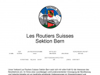 routiers-bern.ch Webseite Vorschau