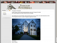 roverball.ch Webseite Vorschau
