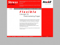 rowell.ch Webseite Vorschau