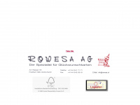 rowesa.ch Webseite Vorschau