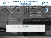 rowo.ch Webseite Vorschau