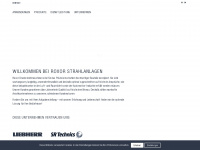 roxor.ch Webseite Vorschau