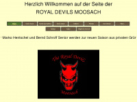 royal-devils.de Webseite Vorschau