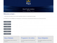 royal-yacht-academy.de Webseite Vorschau