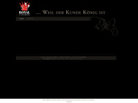 royal.ch Webseite Vorschau