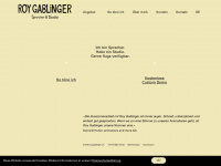 roygablinger.ch Webseite Vorschau