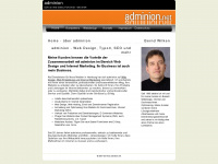 adminion.net Webseite Vorschau