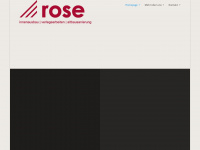 bauen-mit-rose.de Webseite Vorschau