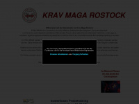 kravmaga-rostock.de Webseite Vorschau
