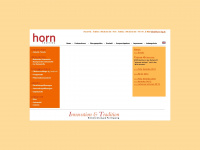 horn-kg.de Webseite Vorschau