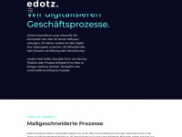 edotz.de Webseite Vorschau