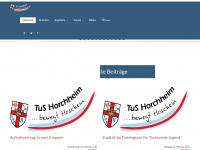 tus-horchheim.de Webseite Vorschau