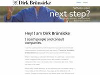 bruensicke.com Webseite Vorschau