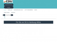 cdu-hamburg-mitte.de Webseite Vorschau