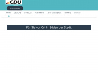 cdu-harburg.de Webseite Vorschau