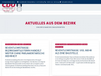 cdu-altona.de Webseite Vorschau