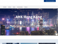 hongkong.ahk.de Webseite Vorschau
