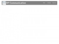 rpcommunication.de Webseite Vorschau