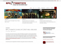 rpg-fanatics.de Webseite Vorschau