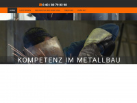 rpm-metallbau.de Webseite Vorschau