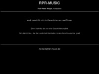 rpr-music.de Webseite Vorschau