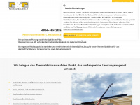 rr-holzbau.at Webseite Vorschau