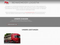 rr-logistik.de Webseite Vorschau