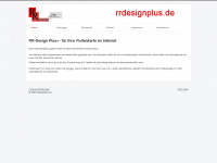 rrdesignplus.de Webseite Vorschau